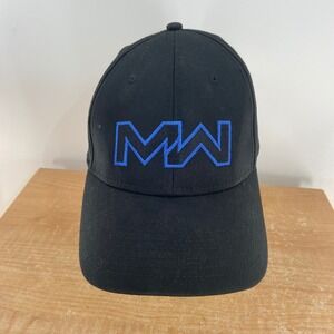Call of Duty Modern Warfare MW Logo Black Baseball Hat Cap Topo Underbrim OSFM